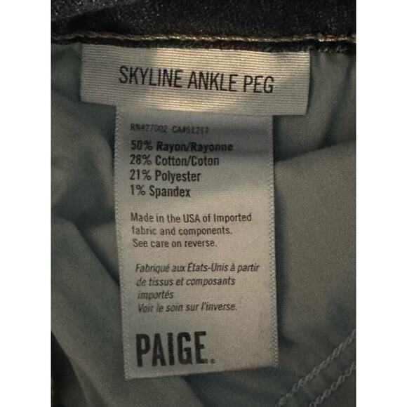 Paige | Size: 27 | Skyline Ankle Peg Rissa Distressed Jeans stretch‎ - Picture 4 of 9